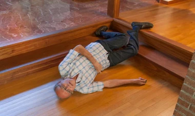 Rusiyada yıxıldı, Azərbaycanda öldü - Sumqayıtda FİLM KİMİ OLAY