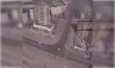 Ukrayna kəşfiyyatı Rusiyanın OMON qərargahına zərbələr endirib - VİDEO