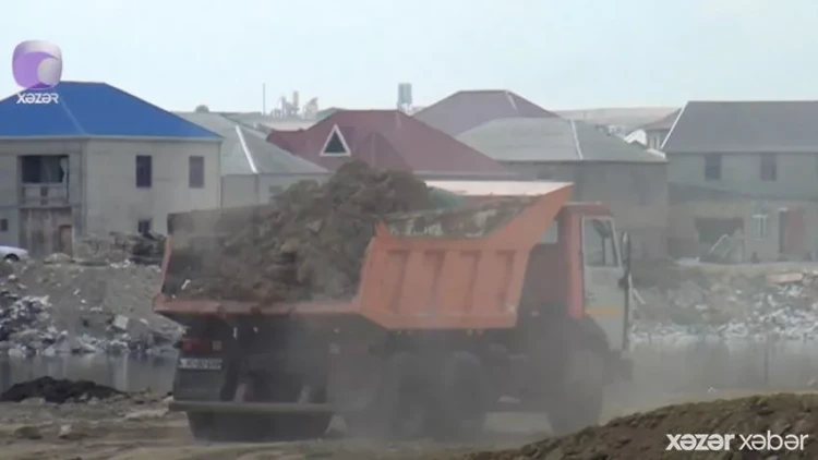 Bu göl məqsədli şəkildə qurudulur - VİDEO