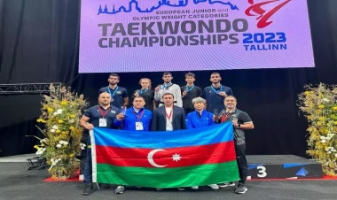 Taekvondoçumuz Avropa çempionu oldu