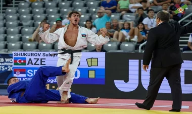 Azərbaycan ilk dəfə cüdo üzrə Dünya çempionatında birinci oldu