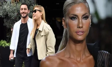 Məşhur model yeni sevgilisi ilə - FOTO