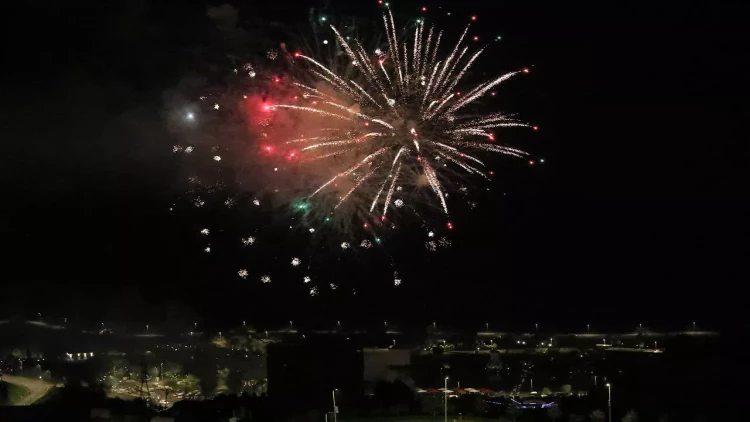“Laçın Şəhəri Günü” münasibətilə möhtəşəm atəşfəşanlıq olub - VİDEO - FOTO