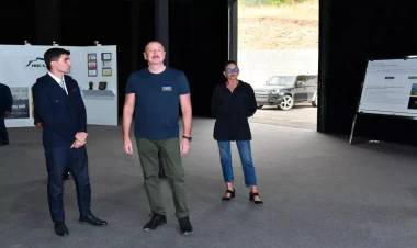 Laçın rayonunda “Hoçazfilm” yaradıcılıq studiyasının çəkiliş pavilyonunun açılışı olub - VİDEO - FOTO