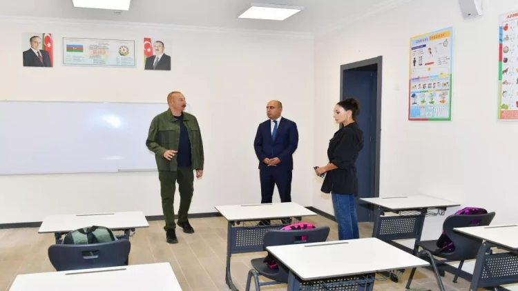 Laçın rayon 2 nömrəli tam orta məktəbi əsaslı təmirdən sonra istifadəyə verilib - VİDEO - FOTO