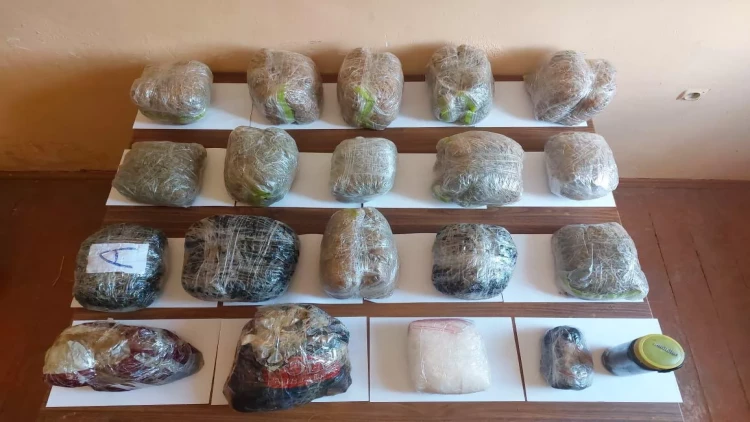 29 kq narkotikin Azərbaycana keçirilməsinin qarşısı alındı - FOTO