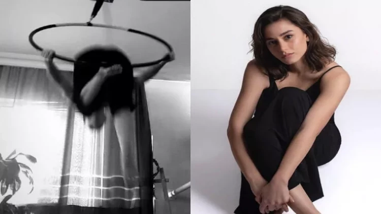 Tavandan asılan dairədə rəqs edərkən YERƏ ÇIRPILDI - FOTO