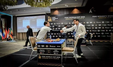 Bakıda şahmat üzrə Dünya Kuboku: yarımfinal və finalın ikinci partiyasının nəticələri - FOTO