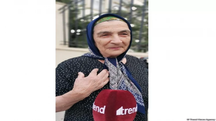 Laçına qayıdışı bizə yaşatdığı üçün Prezidentimizə təşəkkür edirik - Laçın sakini