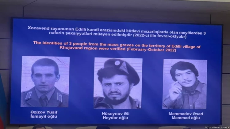 Kütləvi məzarlıqlarda tapılan qalıqlardan 15 nəfərin kimliyi məlum oldu - SİYAHI