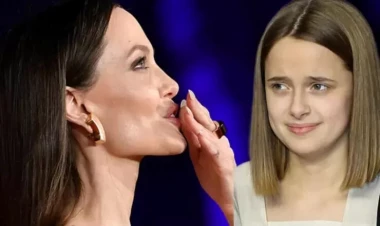 Ancelina indidən utancaq qızı üçün iş tapdı