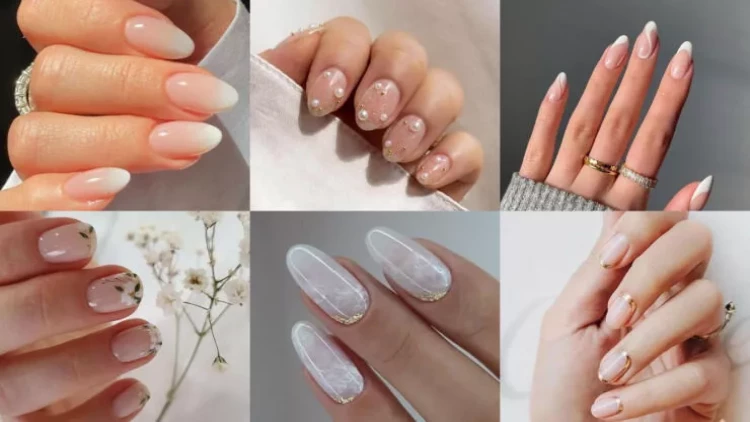 Gəlinlər üçün zərif dırnaq modelləri - FOTOlar