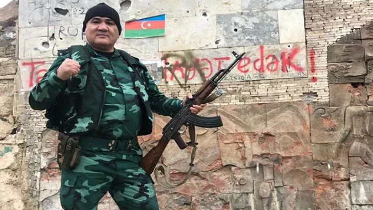 Firdovsi Umudova “Vətən müharibəsi iştirakçısı” medalı təqdim edildi - FOTO