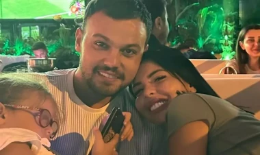 Boşanacağını açıqlayan Nagehan Fəridlə bir arada - FOTO