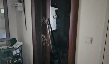 Bu məhəllənin sakinləri dəhşət yaşadılar - Eyvandan başlarına görün nə düşdü - FOTO