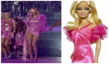 Beyons da Barbi oldu - FOTO