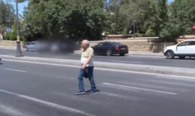 Bu küçədə piyada zolağının rənglənməməsi insanları ölümlə üz-üzə qoyub - VİDEO