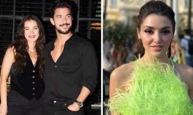 Hande Erçellə getdiyi muzeyə bu dəfə Pınarı apardı - FOTO