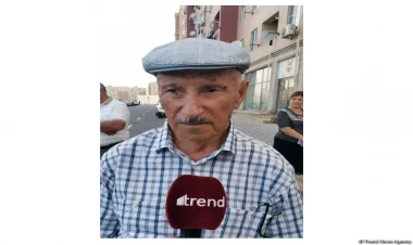 Torpaqlarımızı azad edən şəhidlərimizin ruhu şad olsun - Laçın sakini