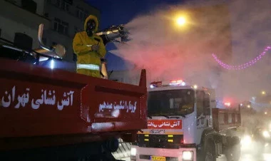 Hava limanında güclü yanğın - VİDEO