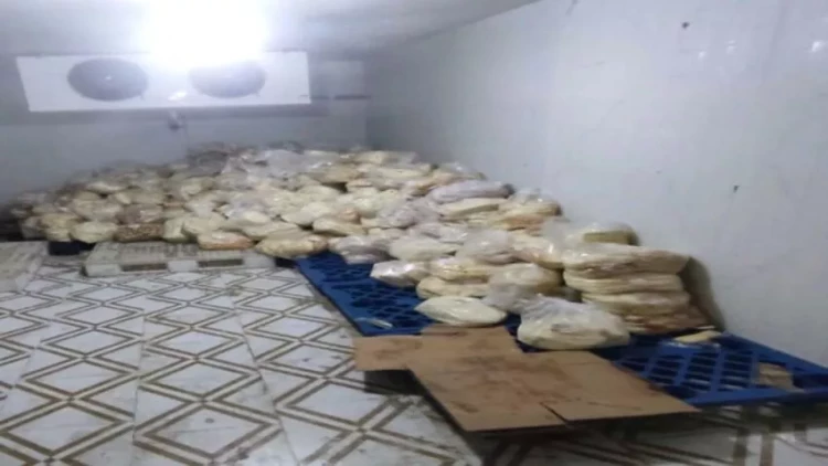 Bakıda qanunsuz fəaliyyət göstərən pendir anbarı aşkarlandı - FOTO