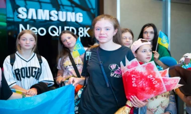 Azərbaycana gətirilən 30 ukraynalı uşaq müxtəlif reabilitasiya tədbirlərinə cəlb olunacaq - VİDEO - FOTO