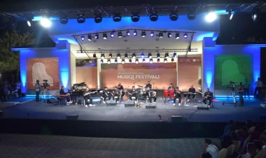 XIII Qəbələ Beynəlxalq Musiqi Festivalının yekun konserti olub - FOTO