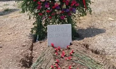 Surət Hüseynovun məzarı - FOTO