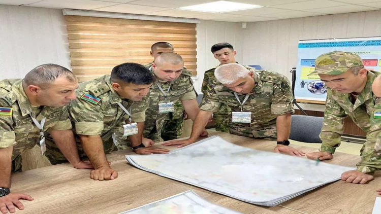 Azərbaycan-Özbəkistan hərbi təlimi başlayıb - FOTO