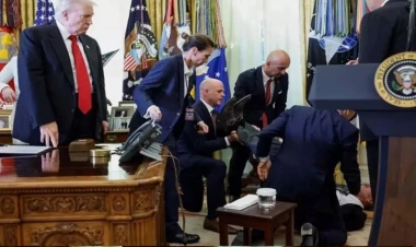 Ağ Evdə ürəyi getdi - aləm bir-birinə dəydi - VİDEO - FOTO