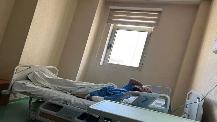 Bakıda gənc ifaçı qəzaya düşdü - FOTO