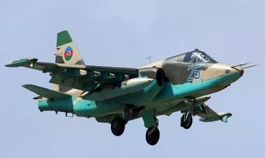Azərbaycanın yeni Su-25 ML hücum təyyarələri 