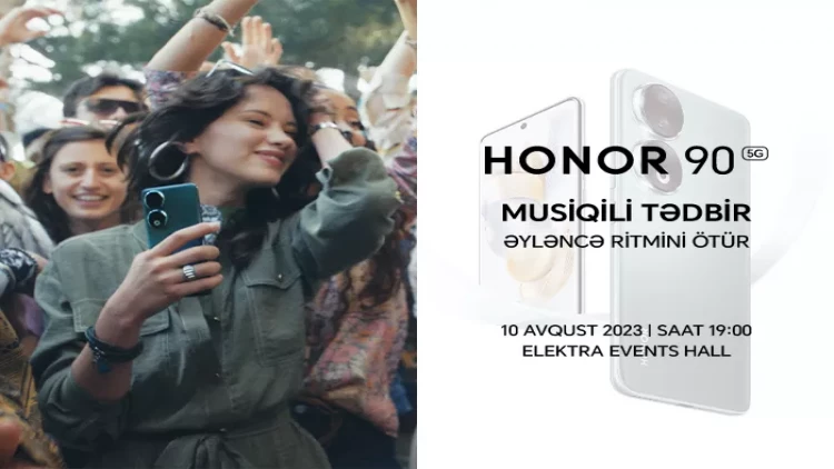 200 MP kameralı Honor 90 ilə “Əyləncə Ritmini Ötür!”