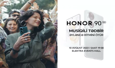 200 MP kameralı Honor 90 ilə “Əyləncə Ritmini Ötür!”