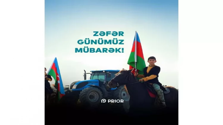 “PRIOR”-dan Zəfər Günü üçün qeyri-adi təbrik!