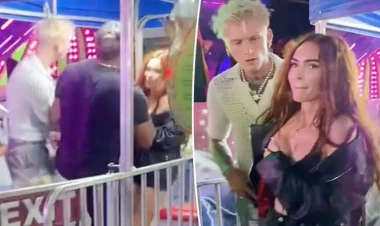 Məşhur aktrisaya nişanlısının gözü qarşısında hücum etdilər - VİDEO