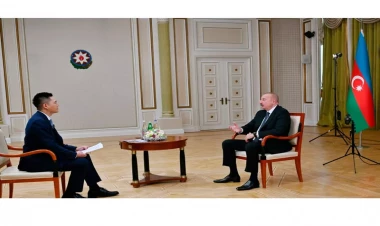 İlham Əliyev Çinin “China Media Group” media korporasiyasına müsahibə verib - VİDEO - FOTO