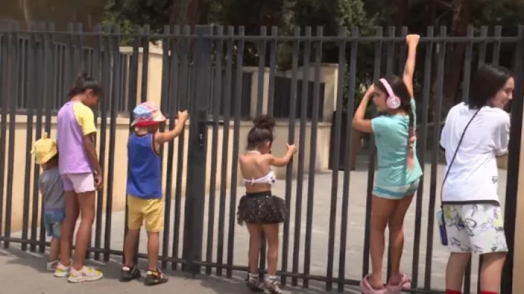 Bilgəhin İstirahət Parkını sakinlərin üzünə bağlayıblar... - VİDEO