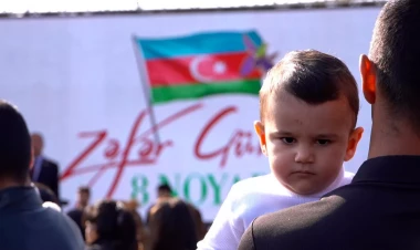 Cəbrayıl şəhərində Zəfər Günü qeyd olunub - FOTOlar