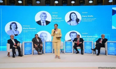 Şuşa Qlobal Media Forumu çərçivəsində panel müzakirəsi keçirilib - FOTO