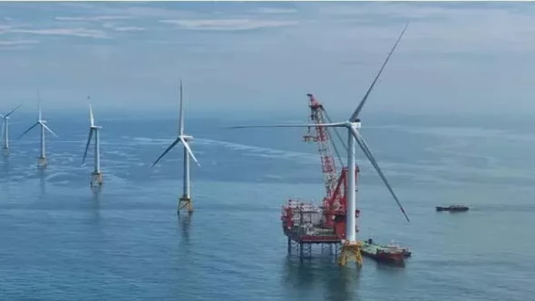 Çində dünyanın ən böyük külək turbinini istifadəyə verildi - FOTO