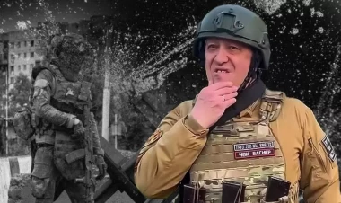 Priqojinin alt paltarında görüntüləri yayıldı - ŞOK FOTO