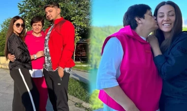 Ayan ailəsi ilə istirahətdə - FOTO