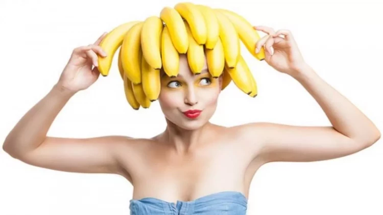 Bananla saçlara qulluq