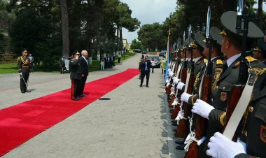 Zakir Həsənov israilli həmkarı ilə görüşdü - FOTO