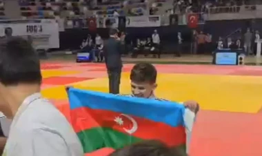 10 yaşlı cüdoçumuz erməni rəqibini 6 saniyəyə MƏĞLUB ETDİ - VİDEO