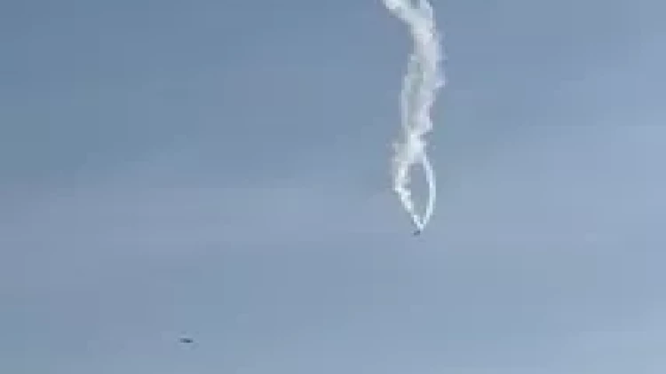 Təyyarənin quyruğu niyə qopub? - VİDEO