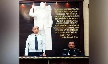 Penitensiar xidmətin yeni rəisi kollektivə təqdim olunub - FOTO