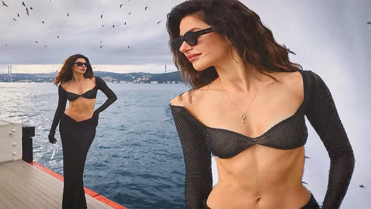 Nəsrin açıq-saçıq geyimi ilə GÜNDƏMDƏ - FOTO