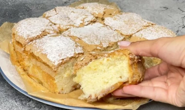 Ən asan piroq resepti - Südsüz, yağsız, pambıq kimi yumşaq - VİDEO